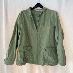 Green Windbreaker
